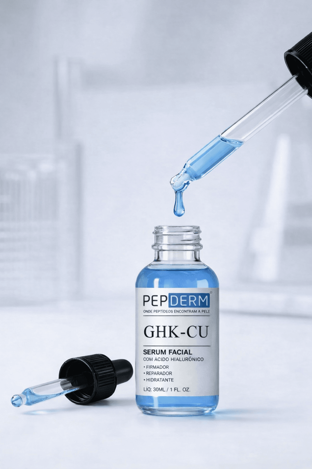 Sérum PepDerm GHK-Cu close-up